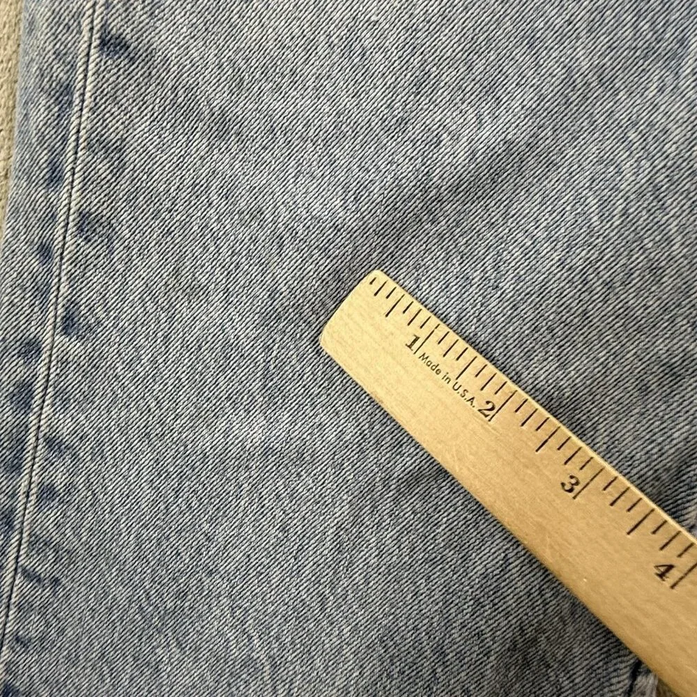 Vintage Levi's 501 Jeans Mens 34x32 Blue Light Wash Straight Leg Denim USA 90s